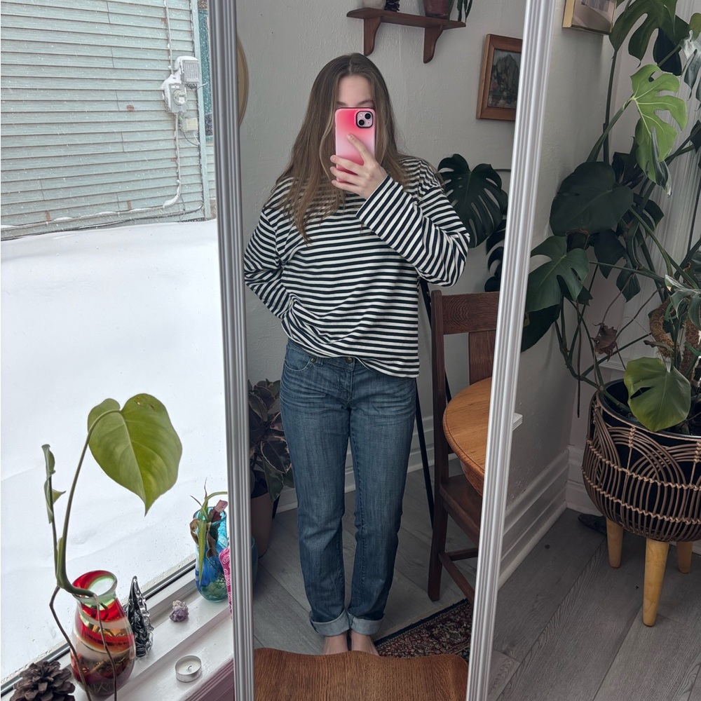 Level 99 Blue Straight Leg Jeans